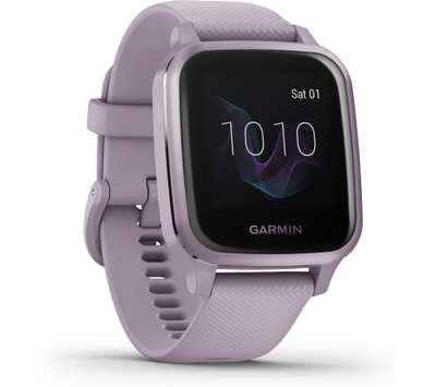 Orë e zgjuar Garmin Venu Sq, me GPS, ekran me prekje, ngjyrë vjollcë