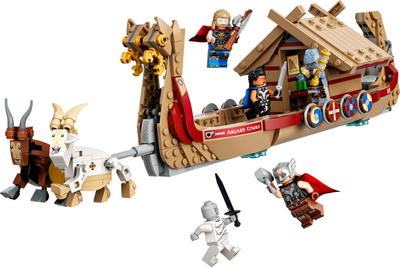 Set LEGO Super Heroes 76208 The Goat Boat, 564 pjesë, Marvel Thor