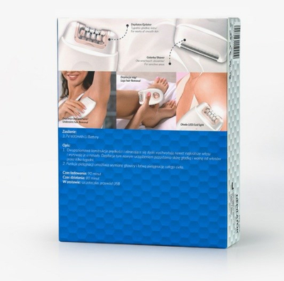 Epilator Oromed ORO EPIL SILK GOLD, elektrik, pa kabllo, ngjyrë gold