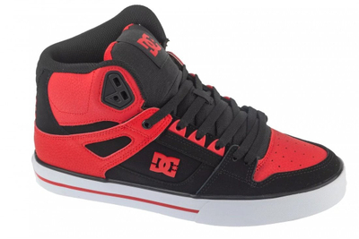 Atlete DC Pure High-Top Wc ADYS400043, lëkurë natyrale, nr 43, të kuqe