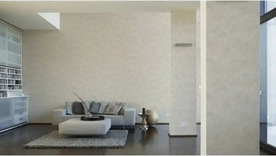 Tapet muror Metropolitan Stories Plaster Effect 36924-4, efekt suvaje, gri argjendi