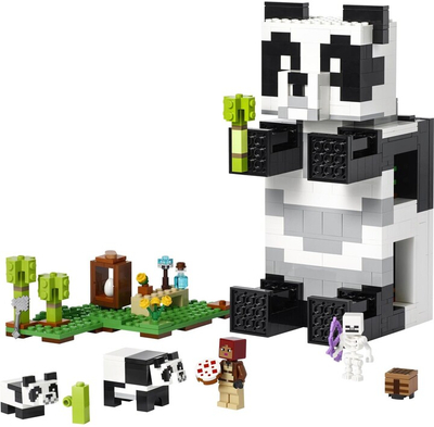 Set LEGO® Minecraft 21245 Panda's Sanctuary, 553 pjesë