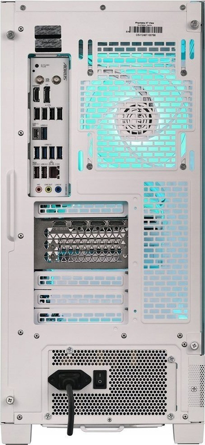Kompjuter gaming Actina View 7800X3D, Ryzen 7, 32GB RAM, RTX 4090, 1TB SSD, i bardhë