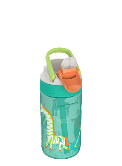 Shishe uji Kambukka Lagoon Disco Zoo, 400ml, për fëmijë, e kaltër
