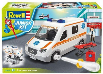 Set ndërtimi lodra për djem Cobi Juniot Kit, 35x25x11.5 cm, 39 pjesë
