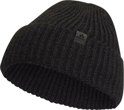 Kapelë dimri adidas Cuff Beanie HM9906, akrilik, uniseks, e zezë