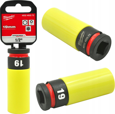 Çelës çorap për goma Hikoki, 1/2", 19 mm, metalik