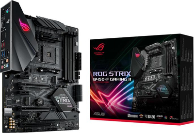 Pllakë amë Asus ROG STRIX B450-F GAMING II, 128 GB