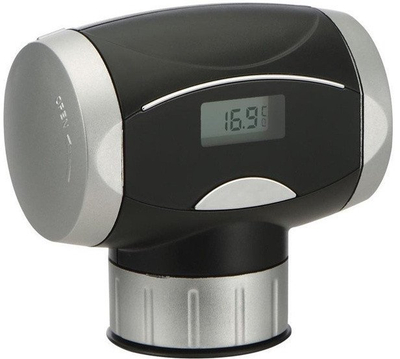 Zatyçkë automatike vakum për verë Masterpro, termometër LCD, e zezë
