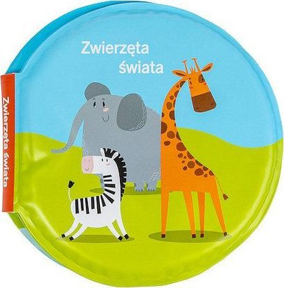 Libër për banjo SMILY PLAY Animals of the World, plastik, 15x20 cm, shumëngjyrësh