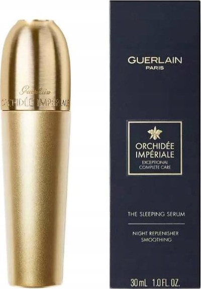 Serum nate Guerlain Orchidée Impériale The Sleeping Serum, 30ml, kundër plakjes