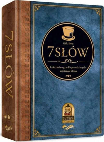 Lojë tavoline FoxGames 7 Words, lojë me fjalë, për të rritur, shumëngjyrëshe