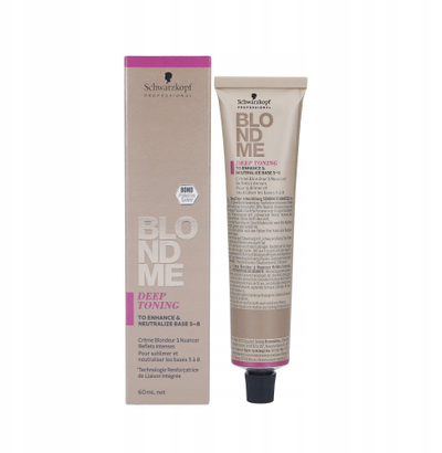 Bojë tonifikuese flokësh Schwarzkopf Blondme Milk Chocolate, profesionale, 60 ml
