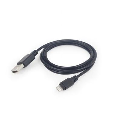 Kabllo Gembird CABLEXPERT USB 2.0 Lightning, 1m, e zezë