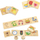 Loja edukative druri Viga Toys Learning Puzzle Sort the Senses, 37 copa, shumëngjyrëshe