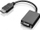 Përshtatës Lenovo HDMI - D-Sub (VGA), i zi