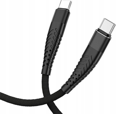 Kabllo USB Vega USB C në USB C, 2 m, e zezë