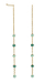 Vathë për femra Rosefield Emerald JEETG-J722, të artë/të gjelbër