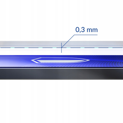 Xham mbrojtës 3MK FlexibleGlass për Apple iPhone 15 Pro Max, 0.3mm, hibrid transparent
