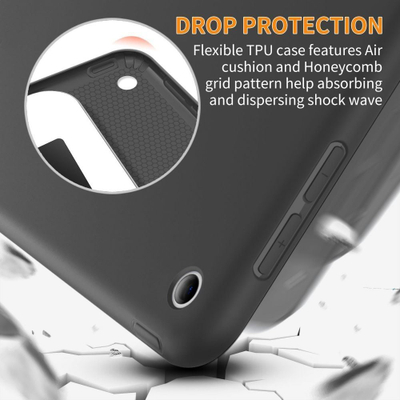 Заштитна футрола за таблет Tech-Protect Smartcase, за iPad 9.7", smart wake up, сива