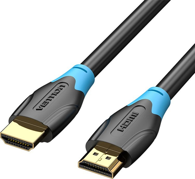 Kabllo HDMI Vention 2.0, 2 metra, 4K 18Gbps, e zezë