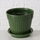 Vazo lulesh Boltze Home Juniper, porcelan, 15.7cm, jeshile