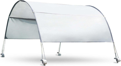 Çadër dielli për pishinë Intex Canopy 28054, mbrojtje UV, për pishina 3.05 m dhe 3.66 m, gri