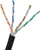 Kabllo interneti Digitus DK-1511-V-05-OD, Cat.5e U/UTP, 50m, e zezë