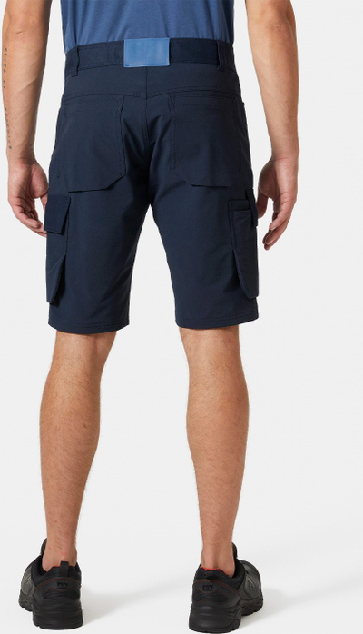 Pantallona të shkurtra Helly Hansen Oxford 4X Cargo, elastike, plot xhepa, gri
