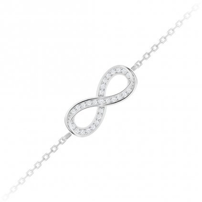 Byzylyk për femra Preciosa 5319 00, 20.5 cm, e argjendtë