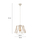 Llambë tavani metal + litar Ø30×81 cm (HM7566.03)