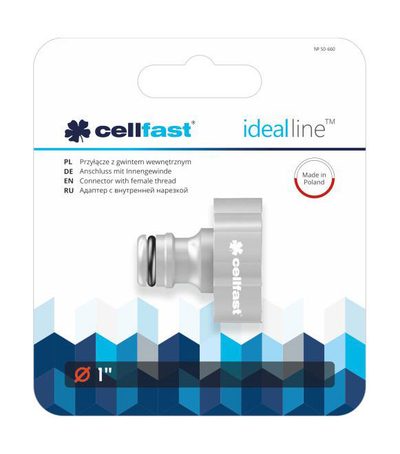 Lidhës i çezmes Cellfast 1" (50-660)