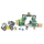Set ndërtimi Marioinex Toy Factory Mini Waffle City Bank, 148 pjesë, shumëngjyrësh