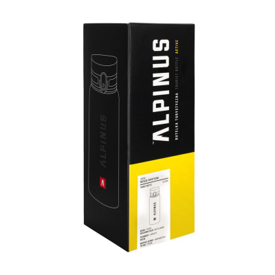 Shishe uji Alpinus Trysil Active UZ11064, 650 ml, Tritan transparent