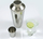 Shaker koktejlesh KingHoff KH-1240, 750 ml, çelik inox, argjendtë