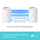 Sistem mesh TP-Link Deco BE9300, Wi-Fi 7, Tri-band, i bardhë