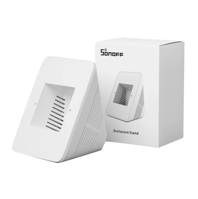 Mbajtëse tavoline Sonoff Enclosure Stand, për NSPanel NSPanel Pro, plastike PC, e bardhë
