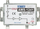 Amplifikator antene AMS AWS-1241, për sinjal TV, kompakt, gri