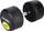 Hantel HMS HG PRO 42.5, 42.5kg, i veshur me gomë, i zi