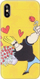 Mbështjellës silikoni për telefon Cartoon Network Johnny Bravo për Apple iPhone XR, transparent