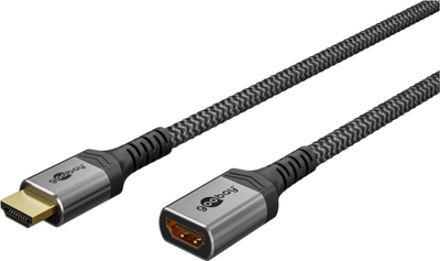 Zgjatues kablli HDMI Goobay 79105, 1.5m, 8K/60Hz, 48 Gbit/s, i zi