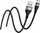 Kabllo USB në USB-C JELLICO B16, 1m, 3.1A, e zezë