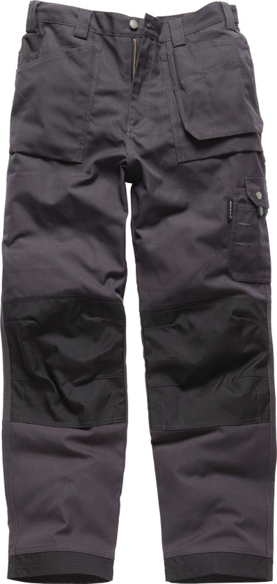 Pantallona pune Dickies Eisenhower Regular, bel 40\", me xhepa, gri