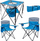 Set kampingu Platinet, 2 karrige palos, tavolinë me ftohës, blu