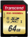 Kartë SDXC Transcend TS64GSDU3, 64GB, Class 10 UHS-I U3, e zezë