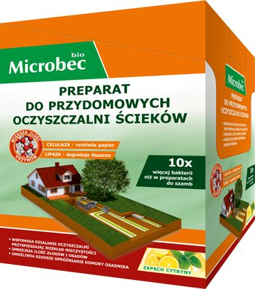 Preparat bioaktivator Microbec BIO, për septikë dhe impiante shtëpiake, 900 g + 300 g