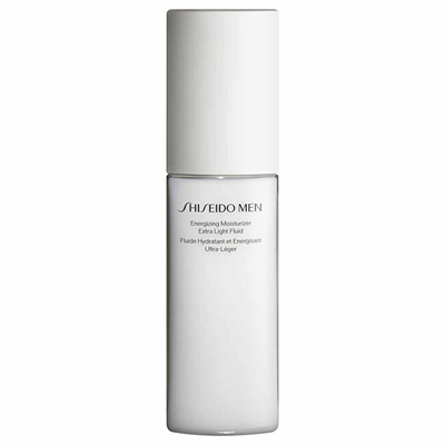 Lëng hidratues për fytyrë Shiseido Men (Energizing Moisturizing Extra Light Fluid), 100 ml