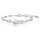 Byzylyk për femra Swarovski 5644687, 16.5cm, i argjendtë
