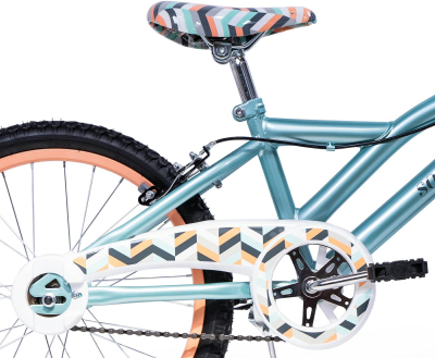Biçikletë për kalama Huffy So Sweet 20", për goca, me zile, blu Sea Crystal