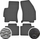 Tapeta gome për dysheme veture Ford Mondeo MK3 2000-2007, set 4 copë, të zeza